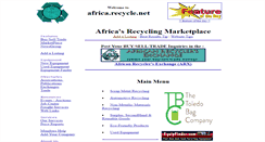 Desktop Screenshot of africa.recycle.net
