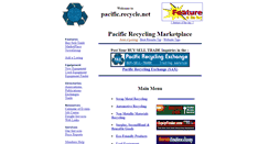 Desktop Screenshot of pacific.recycle.net